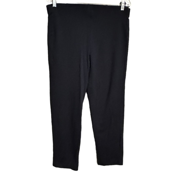 Pure Jill Slim Leg Cropped Black‎ Pants - Picture 1 of 5